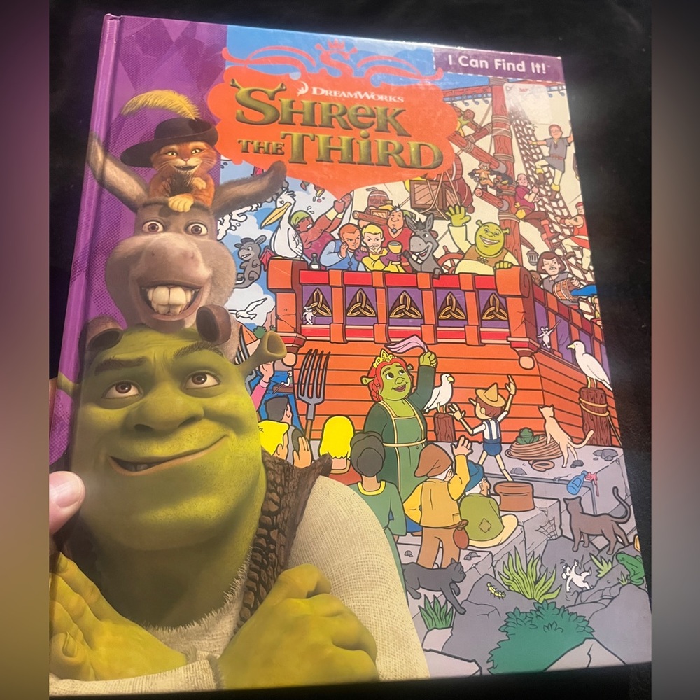 Shrek The Third I Can Find It Book